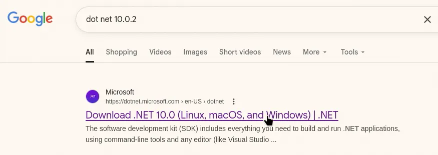 Runtime Search