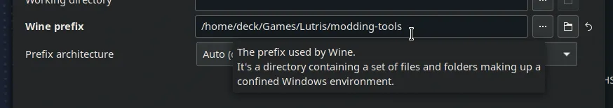 Set prefix