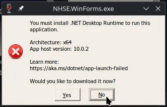 Select No